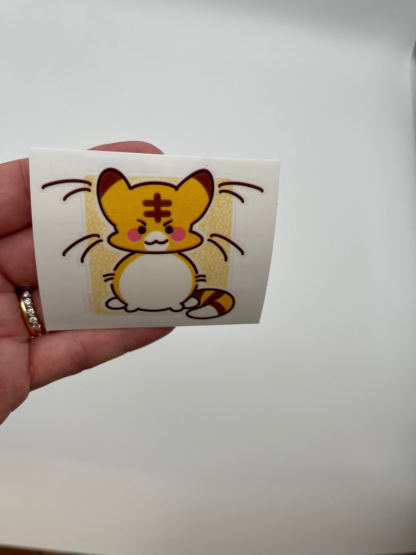 Chubby Tiger Sticker