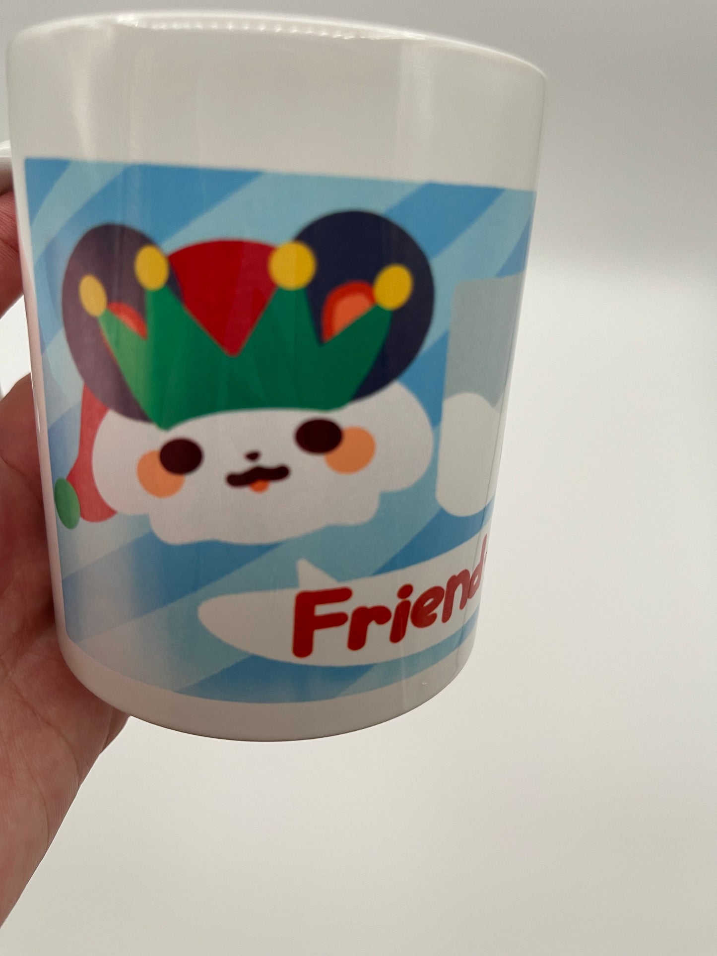 Friend-Chip Holiday Mug