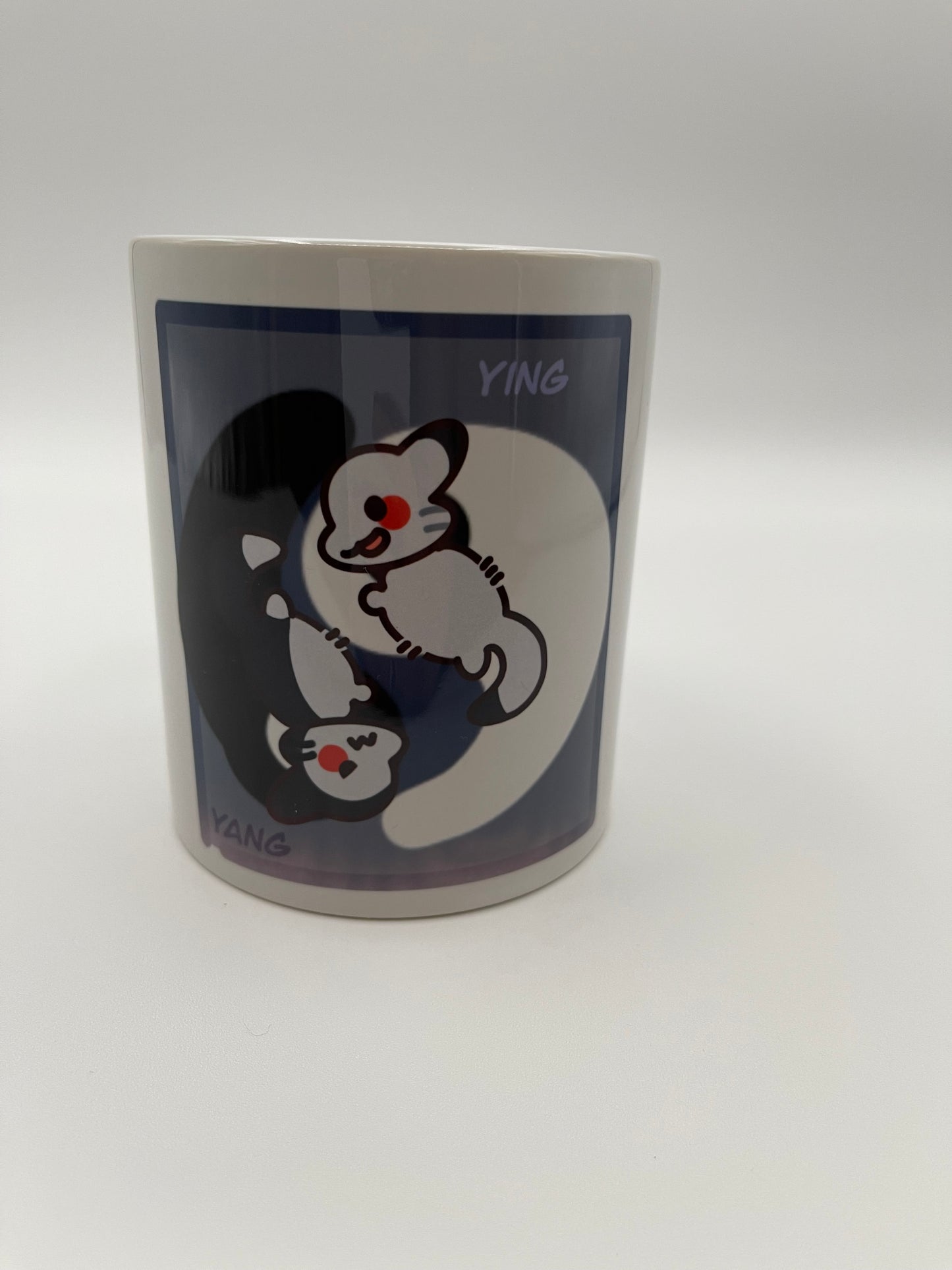 Ying & Yang Cats Mug