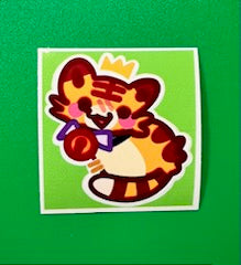 Bubble the Tiger Sticker