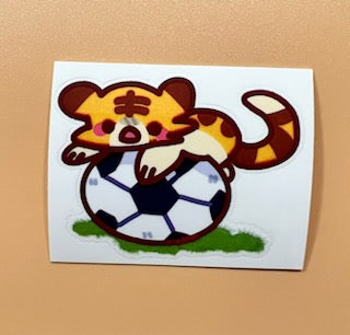 Bubble Soccer Sticker